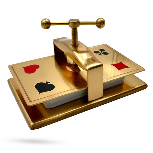 Collector's Card Press Gold Plated - Limited Edition alternate view - Wizard Magic Shop