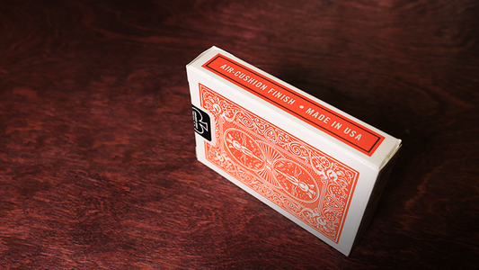 Bicycle Orange Playing Cards by US Playing Card Co alternate view - Wizard Magic Shop