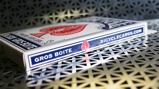 Big Bicycle Cards (Jumbo Bicycle Cards, Blue) alternate view - Wizard Magic Shop