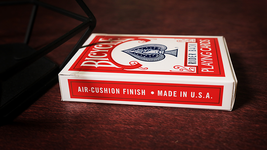 Bicycle Playing Cards Poker (Red) by US Playing Card Co alternate view - Wizard Magic Shop