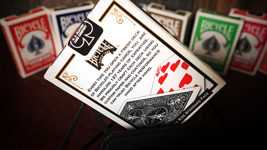 Bicycle Black Playing Cards by US Playing Card Co alternate view - Wizard Magic Shop