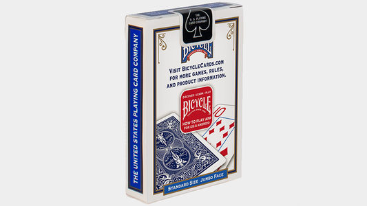 Cards Bicy. Jumbo Index (Blue) alternate view - Wizard Magic Shop