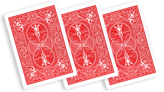 Two Way Forcing Deck (Red) alternate view - Wizard Magic Shop