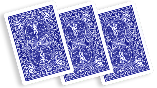 Blue One Way Forcing Deck (6s) alternate view - Wizard Magic Shop