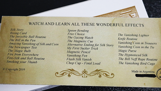 The Invisible Hand SET (Device and Online Instructions) by Michel - Trick alternate view - Wizard Magic Shop