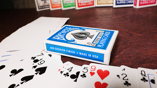 Bicycle Turquoise Playing Cards by US Playing Card alternate view - Wizard Magic Shop