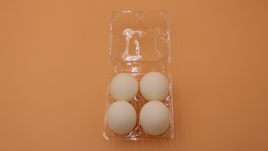 Sponge Eggs (4pk.) by Alan Wong - Trick alternate view - Wizard Magic Shop