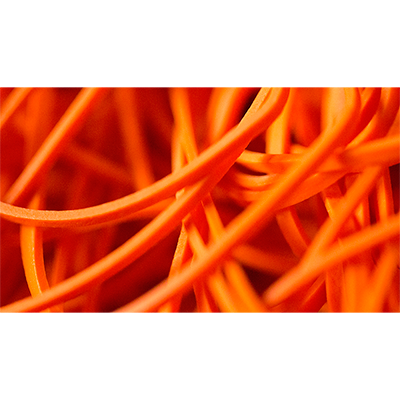 Joe Rindfleisch's Rainbow Rubber Bands (Daniel Garcia - Orange Pack ) by Joe Rindfleisch alternate view - Wizard Magic Shop