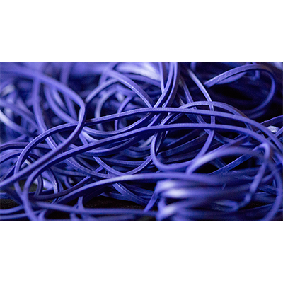 Joe Rindfleisch's Rainbow Rubber Bands (Dan Harlan - Deep Purple ) by Joe Rindfleisch alternate view - Wizard Magic Shop