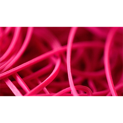 Joe Rindfleisch's Rainbow Rubber Bands (Vince Mendoza - Mr. Pink) by Joe Rindfleisch alternate view - Wizard Magic Shop