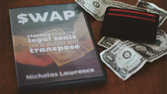 $wap (DVD and Gimmick) by Nicholas Lawerence - DVD alternate view - Wizard Magic Shop