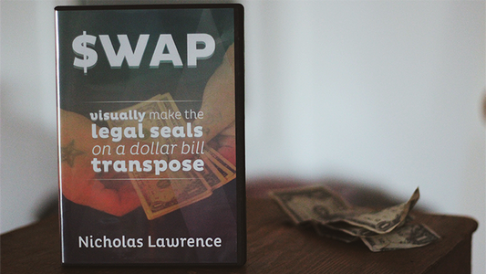 $wap (DVD and Gimmick) by Nicholas Lawerence - DVD alternate view - Wizard Magic Shop