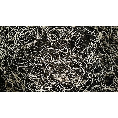 Joe Rindfleisch's Executive Rubber Bands (B&W Combo) by Joe Rindfleisch - Trick alternate view - Wizard Magic Shop
