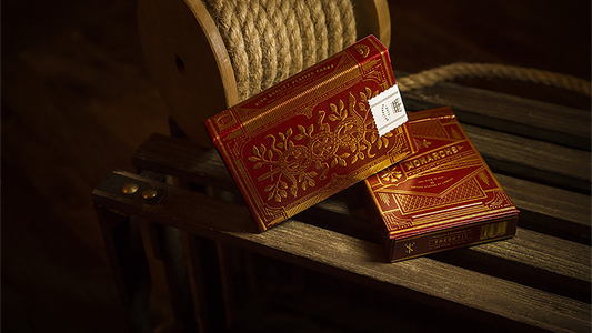 Monarch Playing Cards (Red) by theory11 alternate view - Wizard Magic Shop