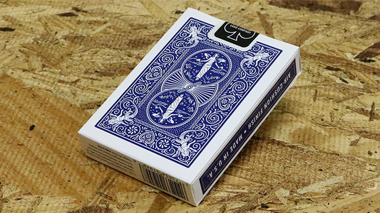Bicycle Maiden Back (Blue) by US Playing Card Co alternate view - Wizard Magic Shop
