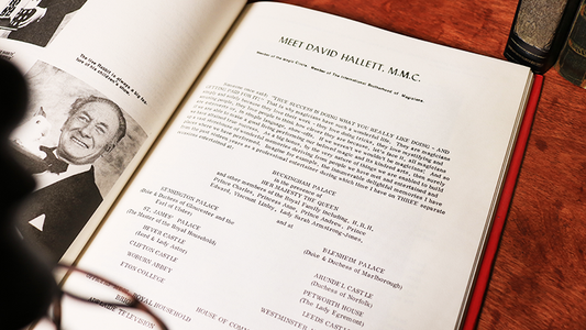 Profit at the Party (Limited/Out of Print) by David Hallett - Book alternate view - Wizard Magic Shop