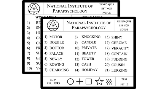 Lexicology 2.0 With Telepathy Card by Paul Carnazzo alternate view - Wizard Magic Shop