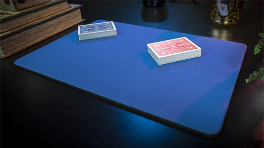 Standard Close-Up Pad 11X16 (Blue) by Murphy's Magic Supplies - Trick alternate view - Wizard Magic Shop