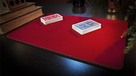 Standard Close-Up Pad 11X16 (Red) by Murphy's Magic Supplies - Trick alternate view - Wizard Magic Shop