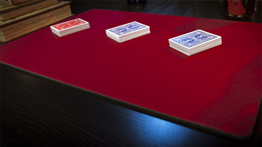 Standard Close-Up Pad 16X23 (Red) by Murphy's Magic Supplies - Trick alternate view - Wizard Magic Shop