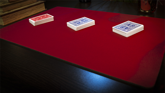 Economy Close-Up Pad 16X23 (Red) by Murphy's Magic Supplies - Trick alternate view - Wizard Magic Shop