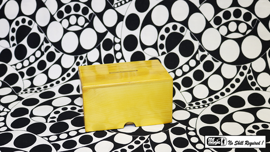 Billet Box (Wood) by Mr. Magic alternate view - Wizard Magic Shop