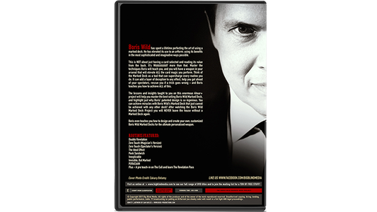 BIGBLINDMEDIA Presents The Boris Wild Marked Deck Project by Boris Wild - DVD alternate view - Wizard Magic Shop