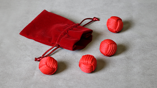 Monkey Fist Cups and Balls (4 Balls) by Leo Smetsters - Trick alternate view - Wizard Magic Shop
