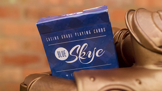 Blue Skye Playing Cards by UK Magic Studios and Victoria Skye alternate view - Wizard Magic Shop