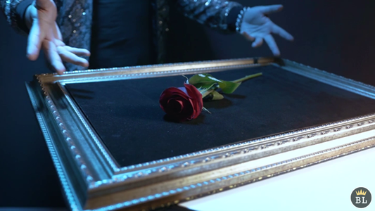 Visual Matrix AKA Rose Act Elegant Gold (Gimmick and Online Instructions) by Will Tsai and SansMinds - Trick alternate view - Wizard Magic Shop