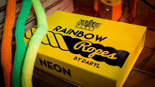 Rainbow Ropes Remix NEON (Gimmicks and Online Instruction) by DARYL - Trick alternate view - Wizard Magic Shop