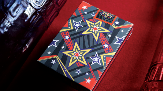 Bicycle Explostar Playing Cards alternate view - Wizard Magic Shop