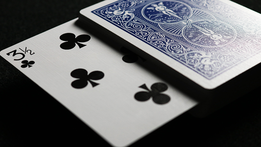 Three and a Half Bicycle Rider Back (Blue Club 3 1/2) - Trick alternate view - Wizard Magic Shop