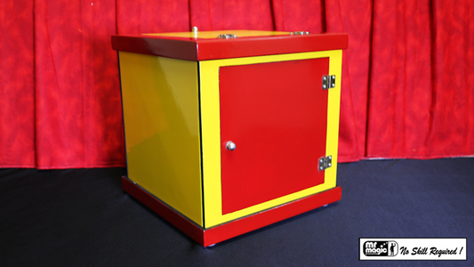 Mirror Box (Wood/Folded) by Mr. Magic - Trick alternate view - Wizard Magic Shop