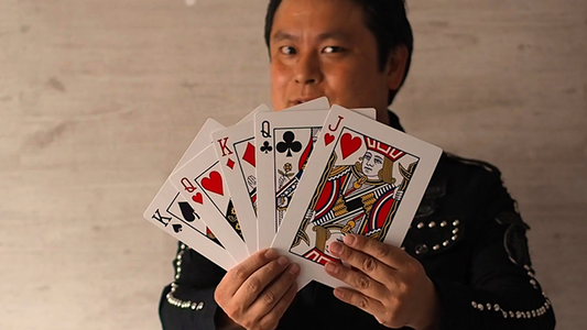 Jumbo Princess Card Trick by Tejinaya Magic alternate view - Wizard Magic Shop
