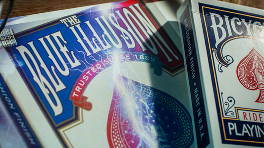 Blue Illusion (Gimmick and Online Instructions) by Yarden Aviv and Mark Mason - Trick alternate view - Wizard Magic Shop