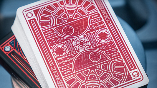 Star Wars Dark Side (RED) Playing Cards by theory11 alternate view - Wizard Magic Shop