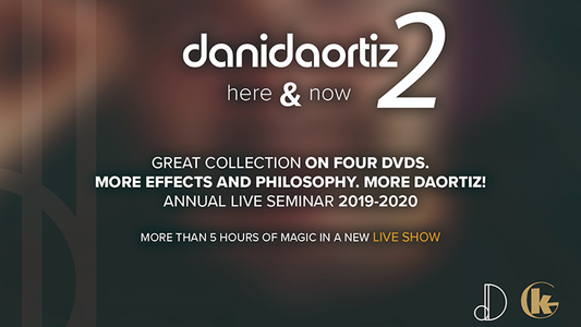 Here & Now 2 (4 DVD Set) by Dani DaOrtiz - DVD alternate view - Wizard Magic Shop