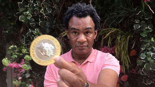 JUMBO £2 (pound sterling) coin - Trick alternate view - Wizard Magic Shop