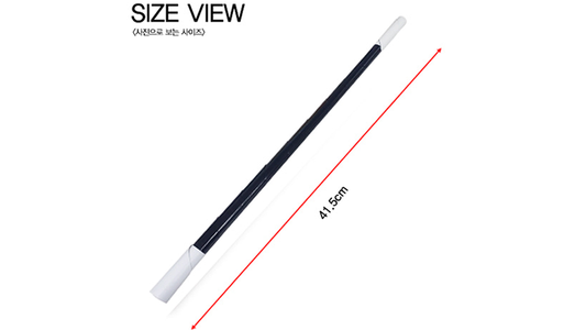 Appearing & Vanishing Wand (Black) by JL Magic - Trick alternate view - Wizard Magic Shop