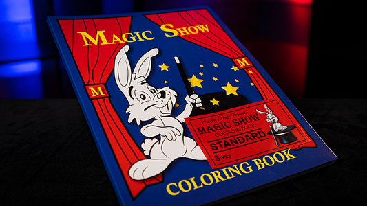MAGIC SHOW Coloring Book (3 way) by Murphy's Magic alternate view - Wizard Magic Shop