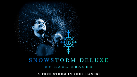 Snowstorm Deluxe (White) by Raul Brauer alternate view - Wizard Magic Shop