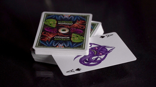 Screams at Midnight Playing Cards (3D-Glasses INCLUDED) alternate view - Wizard Magic Shop