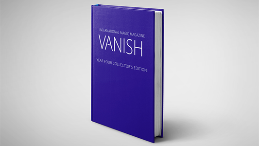 VANISH MAGIC MAGAZINE Collectors Edition Year Four (Hardcover) by Vanish Magazine - Book alternate view - Wizard Magic Shop
