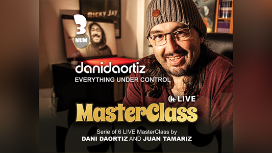Dani da Ortiz MASTER CLASS Vol. 3 - DVD alternate view - Wizard Magic Shop