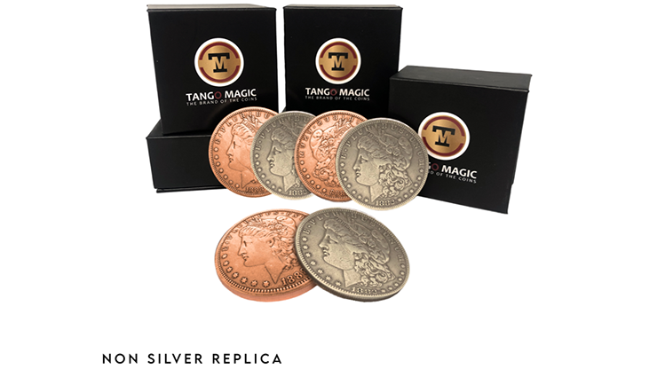 Replica Morgan Hopping Half by Tango Magic - Trick