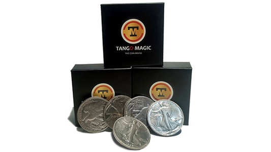 Replica Walking Liberty Expanded Shell plus 4 coins (Gimmicks and Online Instructions) by Tango - Trick alternate view - Wizard Magic Shop