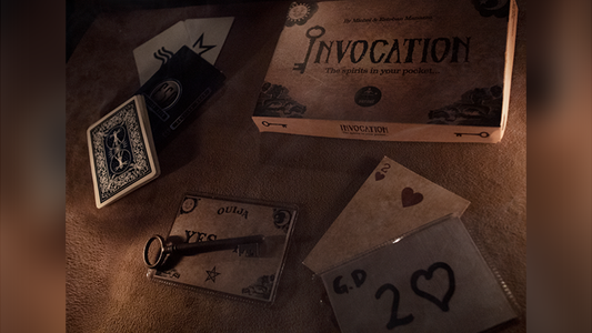 Invocation (Gimmicks and Online Instructions) by Michel and Esteban Manazza - Trick alternate view - Wizard Magic Shop