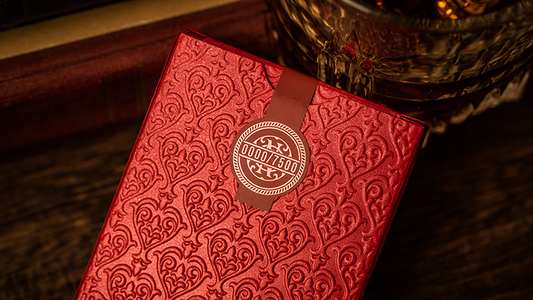 NOC (Red) The Luxury Collection Playing Cards by Riffle Shuffle x The House of Playing Cards alternate view - Wizard Magic Shop