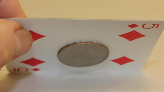 Magnetic Cards (2 pack/Red) by Chazpro Magic. - Trick alternate view - Wizard Magic Shop